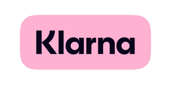 a pink and black rectangle with black text