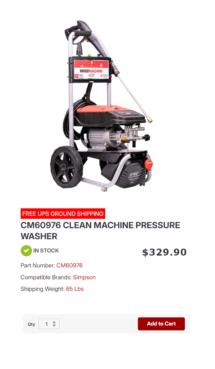 All Parts Allparts Inc equipment