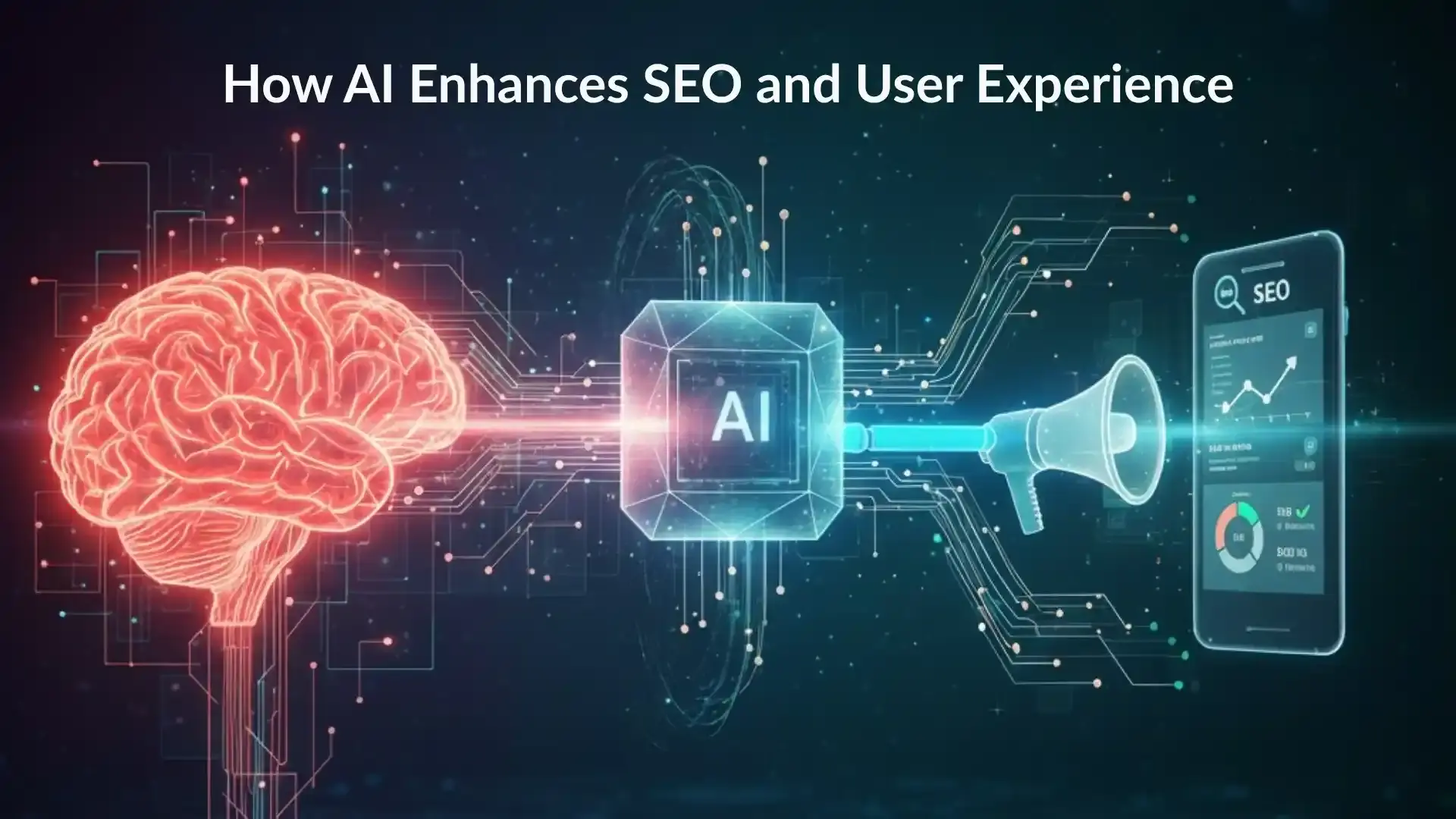 AI SEO banner AI SEO marketing
