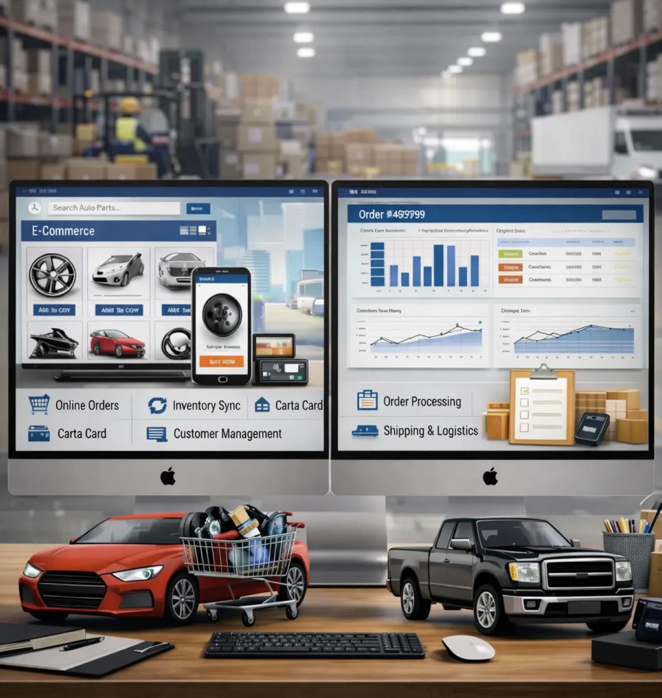 Automotive eCommerce & ERP for Real-World Selling
